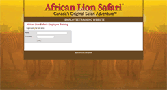 Desktop Screenshot of lionsafaritraining.com